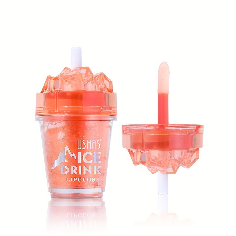 Moisturizing Lip Oil Factory - USHAS OEM/ODM Custom Lip Gloss Moisturizing Nourishing Transparent Lip Oil