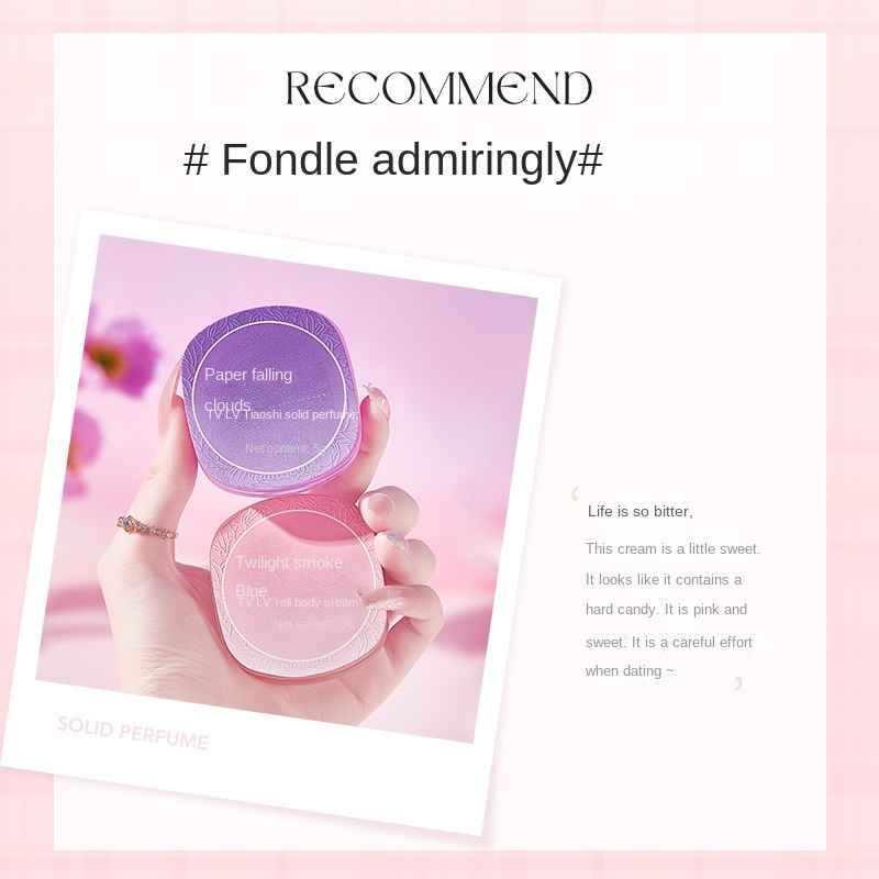 Solid Perfume Manufacturer - Wholesale Long-lasting Refreshing Solid Perfume Fruity Natural Vegetarian