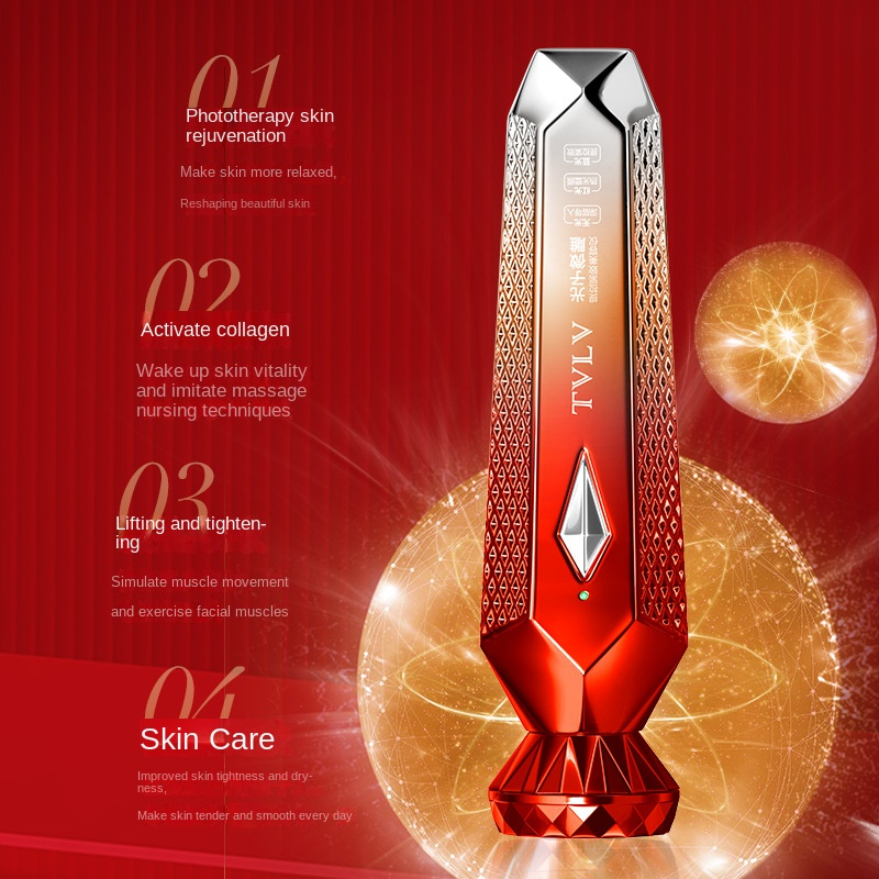 Facial Massager Factory - New Neck Lift Beauty Instrument Facial Massage Anti-wrinkle Micro-current