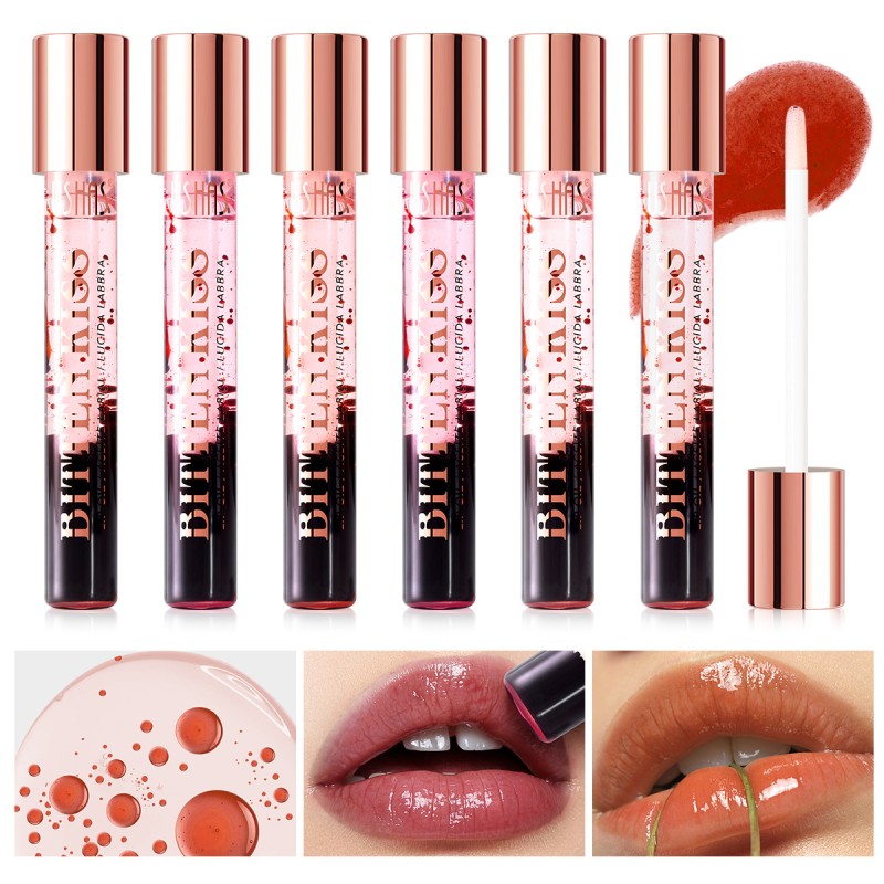 Lip Gloss Supplier - USHAS OEM/ODM Custom Lip Gloss Moisturizing Nourishing Light Non-greasy Mini