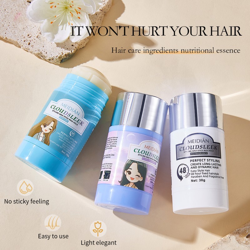 Hair Wax Stick Supplier - Wholesale Luxury Men Women Hair Gel Styling Not Greasy Edge Control