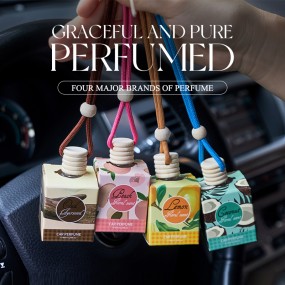 Car Air Freshener Supplier - New Arrival Luxury Long Lasting Car Perfume Pendant Odor Removal Liquid