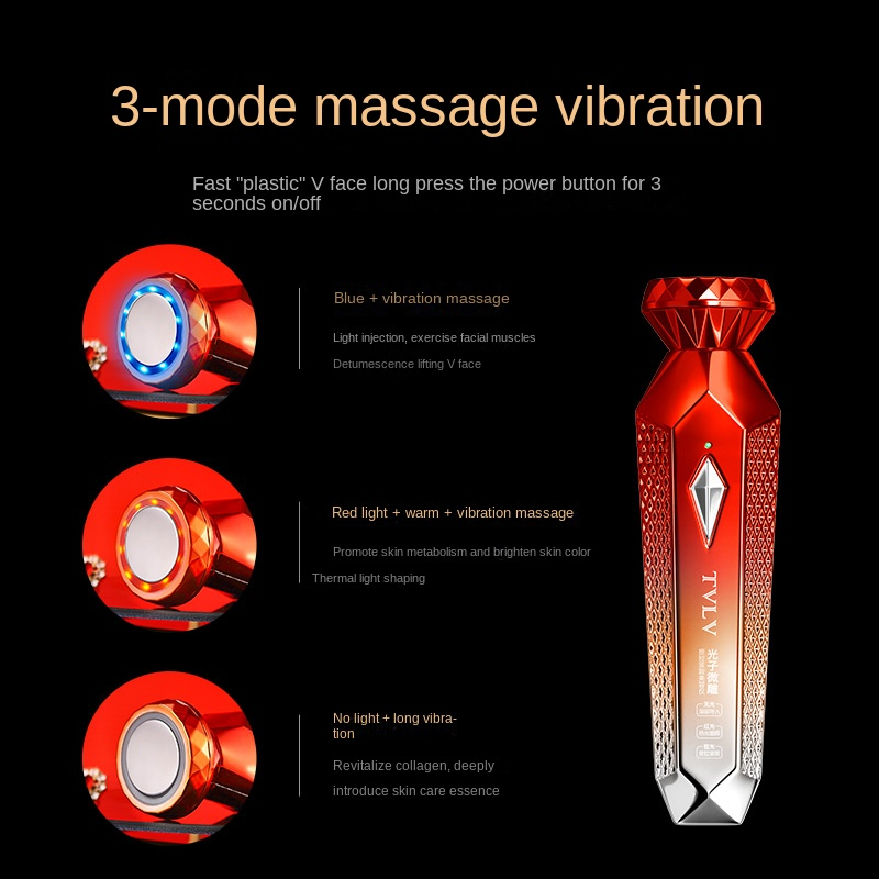 Facial Massager Factory - New Neck Lift Beauty Instrument Facial Massage Anti-wrinkle Micro-current