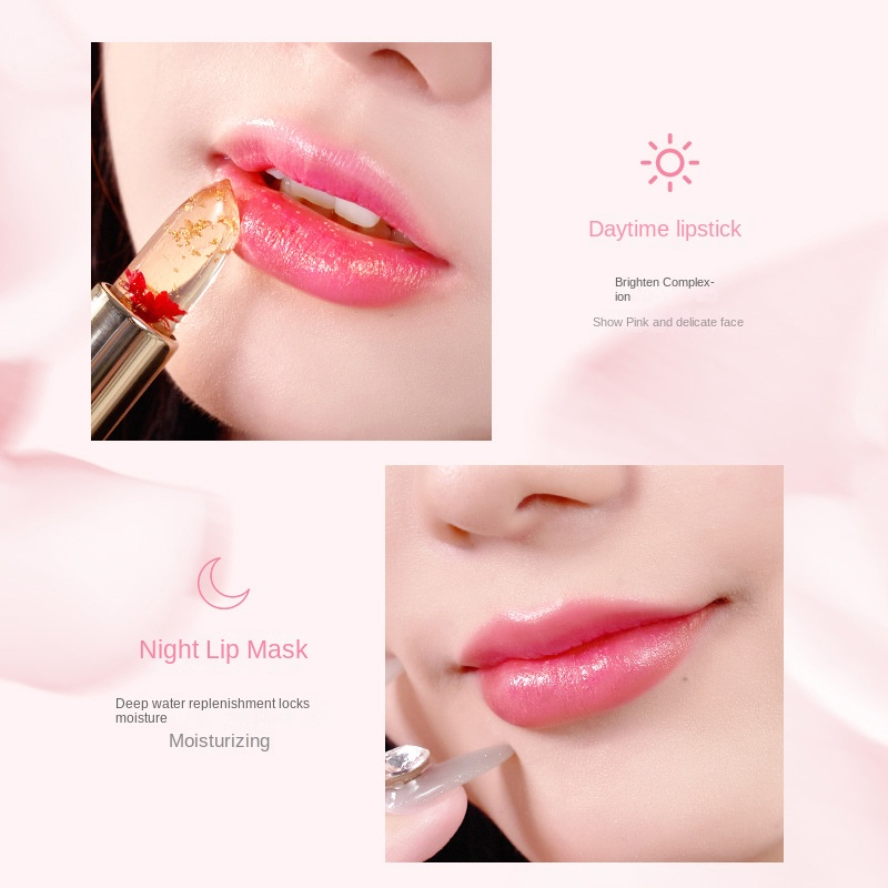 Lipstick Supplier - Wholesale Makeup Lip Balm Long Lasting Nutritious Temperature Lip Stain Crystal