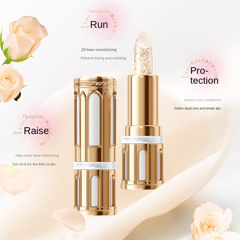 Warming Lip Balm Manufacturer - Wholesale Private Label Organic Gold Leaf Warming Lip Balm Moisturizing