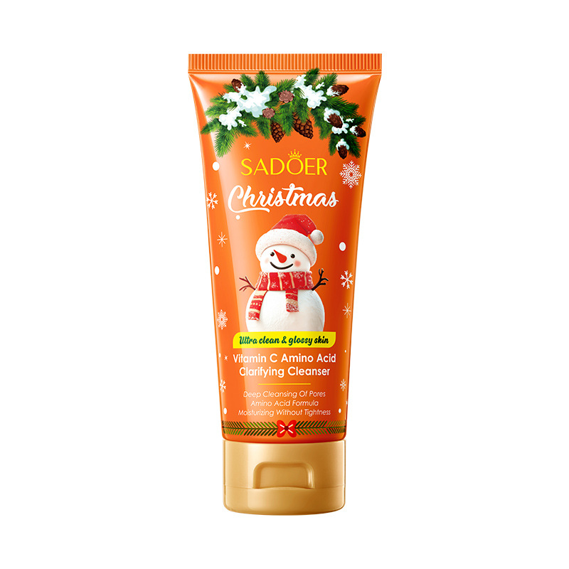 Facial Cleanser Factory - SADOER Beauty Christmas Brightening Facial Cleanser for Sensitive Skin