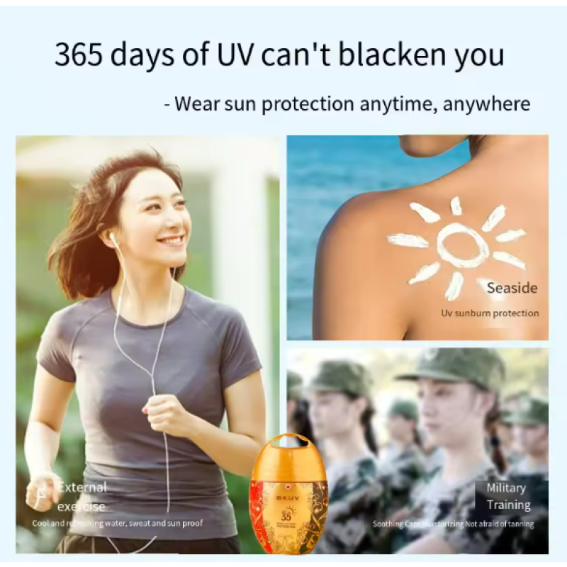 Sun Cream Manufacturer - Wholesale Anti UV Sunscreen Cream Natural Whitening for Oily Skin
