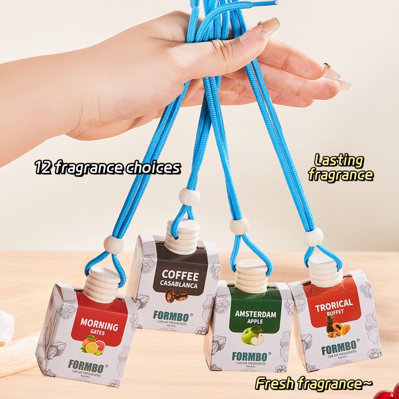 Car Air Freshener Supplier - 2025 New Long Lasting Car Accessories Scents Hanging Air Perfume