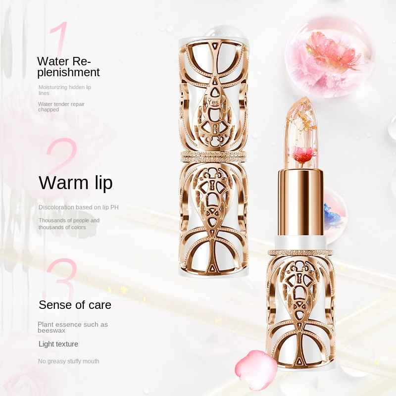 Lipstick Supplier - Wholesale Makeup Lip Balm Long Lasting Nutritious Temperature Lip Stain Crystal