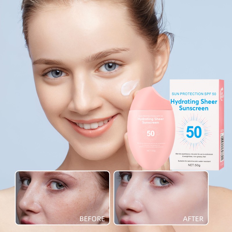 Sun Block Supplier - Wholesale Hot Selling SPF50+ Prevent Sunburn Body Sunscreen for Face Care