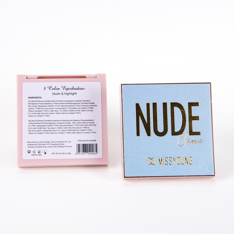 Eyeshadow Palette Factory - Custom 9 Color Pigmented