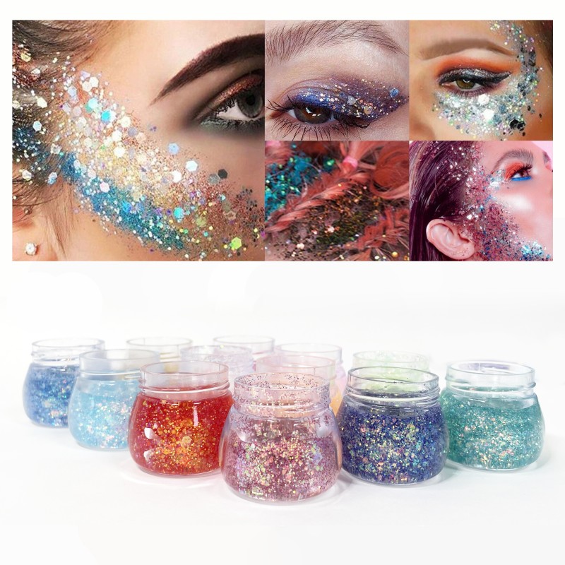 Glitter Gel Factory - Flash Mineral Eyeshadow Set