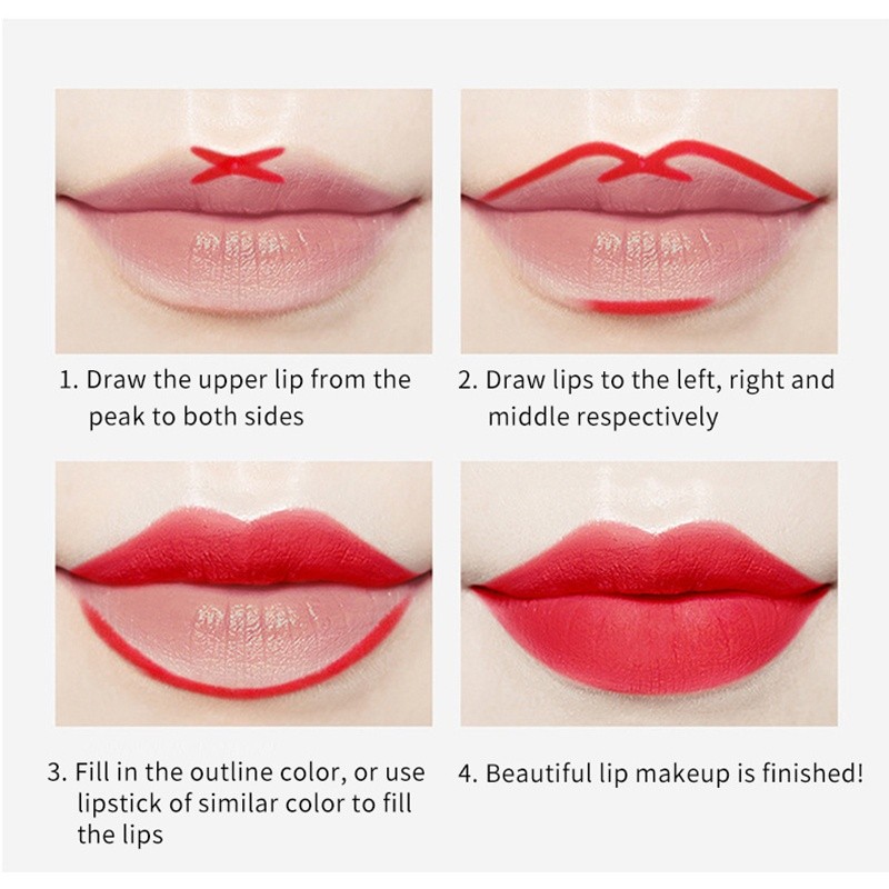 Lip Liner Pencil Supplier - Luxury 24 Colors Lip Liner Private Label Vegan Pink Waterproof