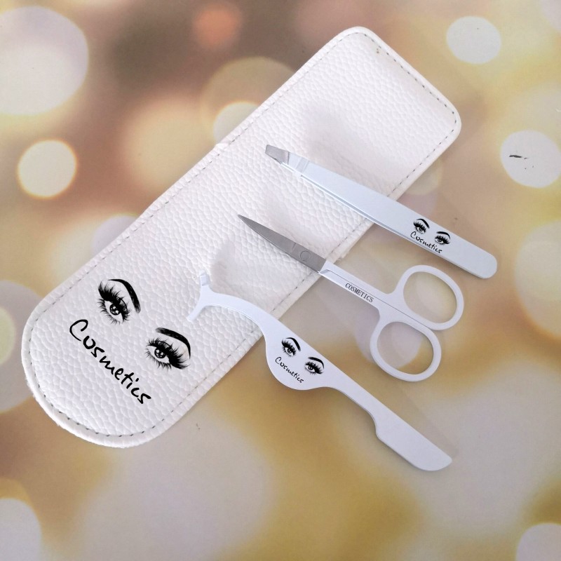 Lash Tool Sets Factory - Wholesale 3 Pieces Lash Tool Sets Pink Eyelash Applicator Private Label Eyelash Tools 8 Colors