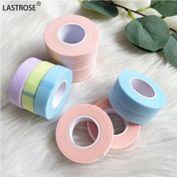 Eyelash Extension Tape Manufacturer - Colorful 9m Eyelash Extension Silicone Gel Sensitive Lash Tape Non Woven