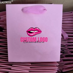 Cosmetic Paper Packaging Supplier - Private Label Cosmetic Paper Packaging Wholesale Pink Black Eyelash Packaging