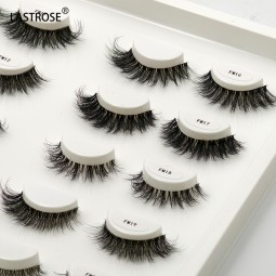 Full Strip Lashes Supplier - New High Quality Clear Band Lashes Faux Mink Eyelashes Vegan Full Strip Lashes Invisible Band