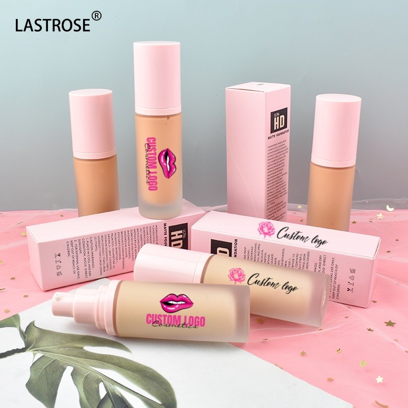 Liquid Foundation Factory - Wholesale Waterproof Full Cover Foundation Luxury Oil Free Makeup Private Label Liquid
