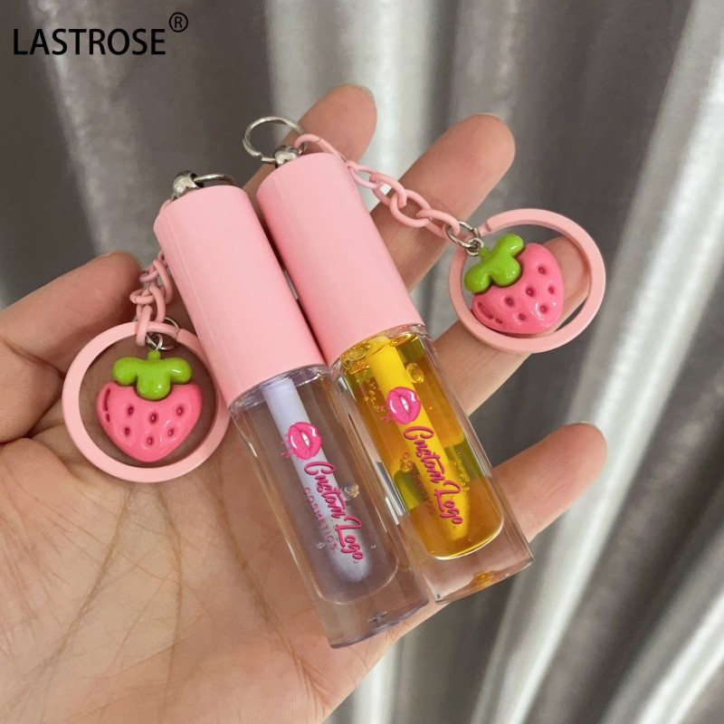 Lip Oil Factory - Color Changing Lip Plumper Oil Fruit Clear Hydrating Liquid Lip Balm Butter Vegan