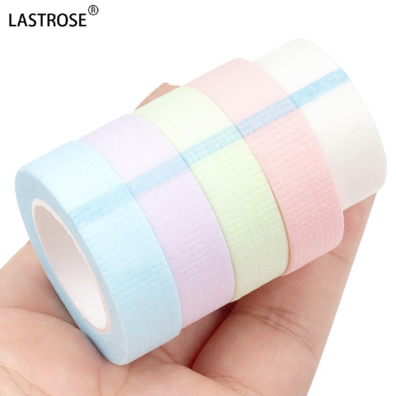 Sensitive Skin Gel Tape Supplier - White Blue Pink Breathable Sensitive Skin Gel Tape Eyelash Extension Micro Foam Adhesive Tapes