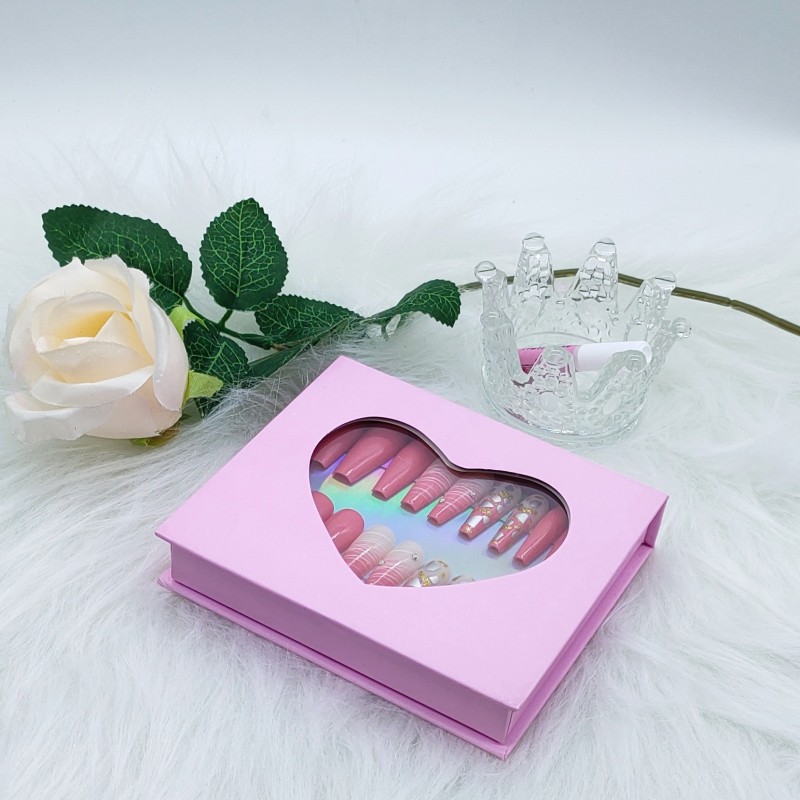 Nail Packaging Box Manufacturer - Wholesale Private Label Box Packaging Nail Nail Packing Boxes False Press on Nail Packaging
