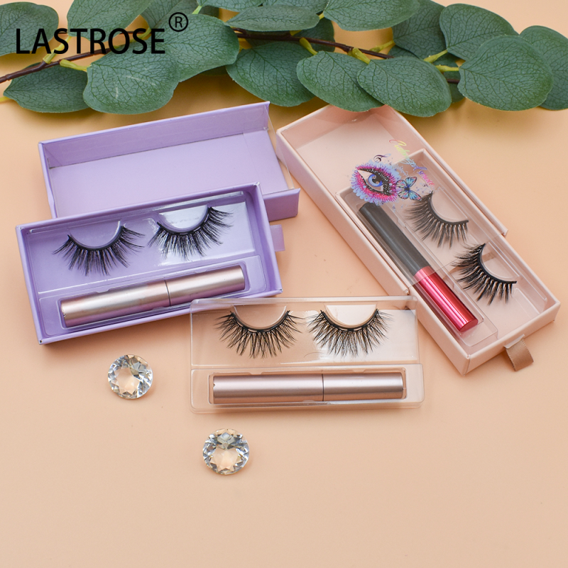 Magnetic Eyeliner Manufacturer - False Magnetic Eyelashes Natural Faux Mink Eyelashes Liner Liquid Magnetic Eyeliner