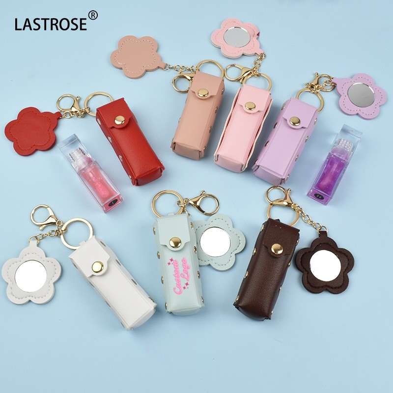 Lipstick Cases Factory - 10 Color Lipstick Cases Lipstick Organizer PU Bag Lipstick Holder Lip Bag Lip Balm High Quality