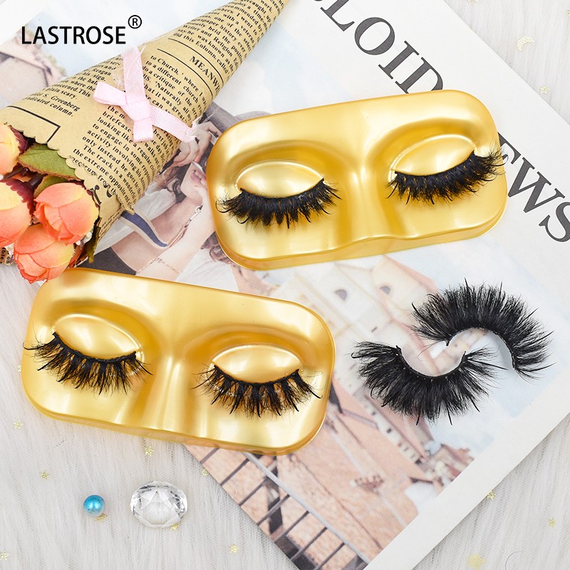 Mink Fur Eyelash Manufacturer - 3D Full Volume Wispy Mink Fur Eyelash Handmade with Look-Like Extensions Free