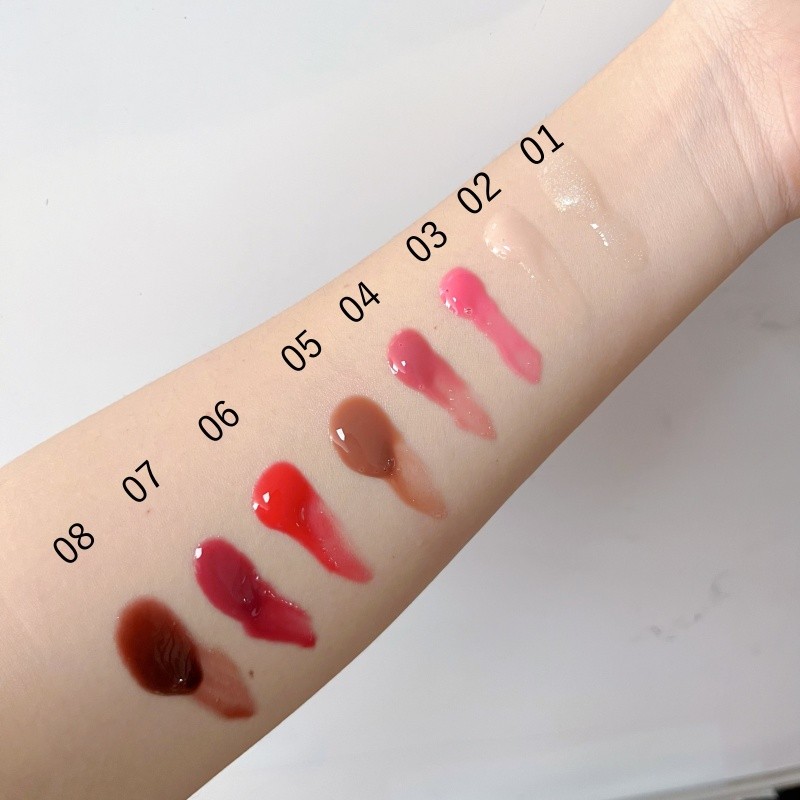 Lip Stain Supplier - Crystal Tube Lip Tint Vegan Natural Finish Lightweight Lip Stain Long Lasting Matte Water