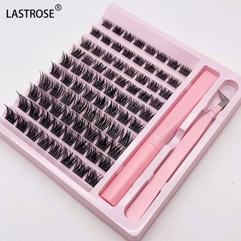 Segment Lashes Kit Factory - Wholesale DIY Segment Lashes Kit Private Label Faux Mink Cluster Lashes Eyelashes Extension