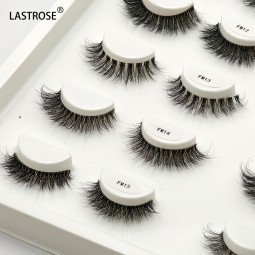 Eyelash Extensions Factory - Wholesale Fully Faux Mink Eyelashes Private Label Full Strip Lashes With Packaging Box