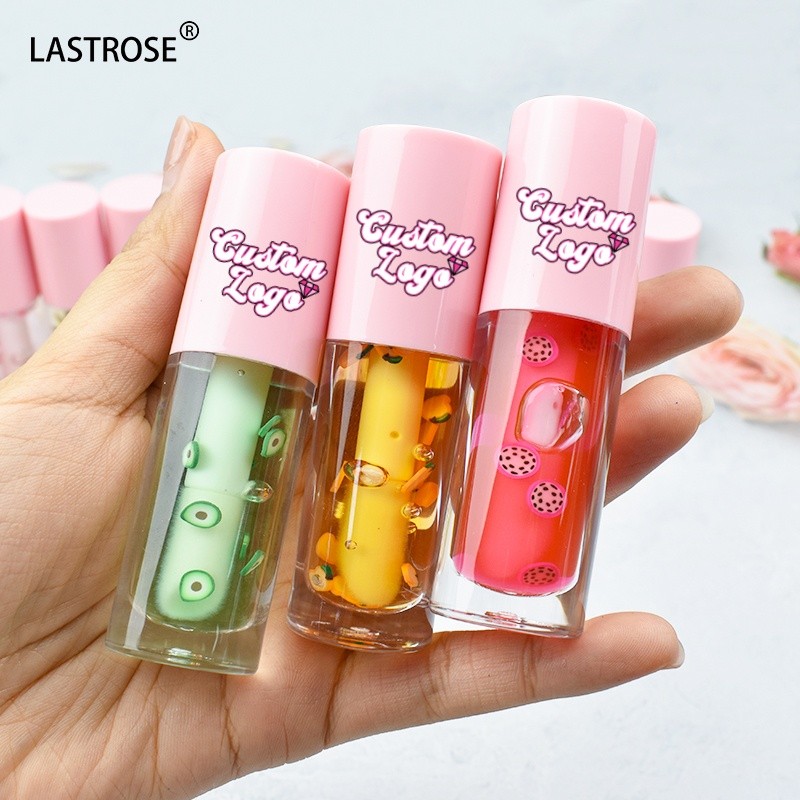 Lip Oil Supplier - Wholesale Liquid Lip Plumper Oil Private Label Big Brush Fruit Lip Oil