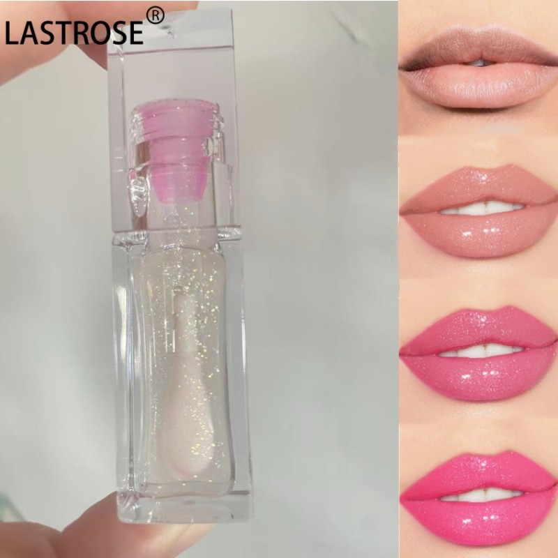 Lip Gloss Oil Supplier - Wholesale Glossy Shine Vegan Rhinestone Color Changing Lip Gloss Private Label Moisturizes Mirror