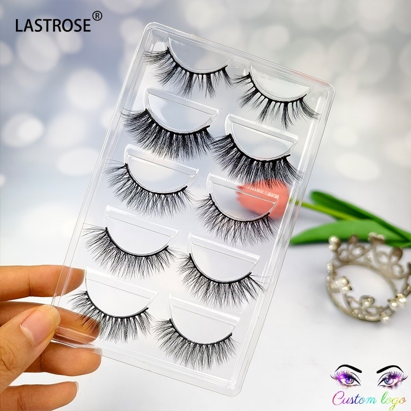 Natural Faux Mink Eyelashes Manufacturer - 15mm Natural Faux Mink Eyelashes 3d Vegan Wholesales Fluffy Full Strip Thick