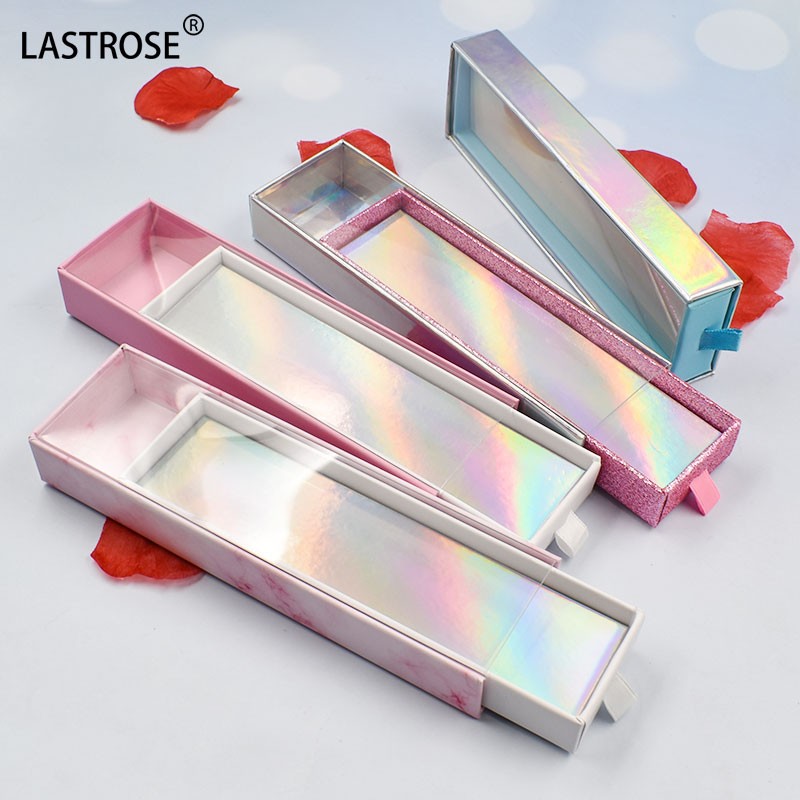 Nail Case Manufacturer - OEM Wholesale Long Coffin Shaped Nail Case OEM Empty Fingernail case High Quality 24pcs Press