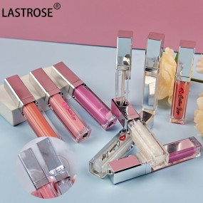 Clear LED Light Lip Gloss Supplier - Private Label Natural Matte Waterproof No Sticky Cream Lipstick Makeup Vendor