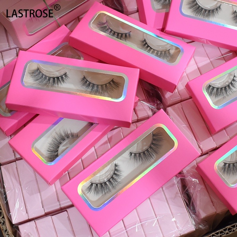 Faux Mink Eyelashes Manufacturer - Wholesale 3D 5D Faux Mink Eyelashes 12 Colors Natural Style Vegan False Eyelashes