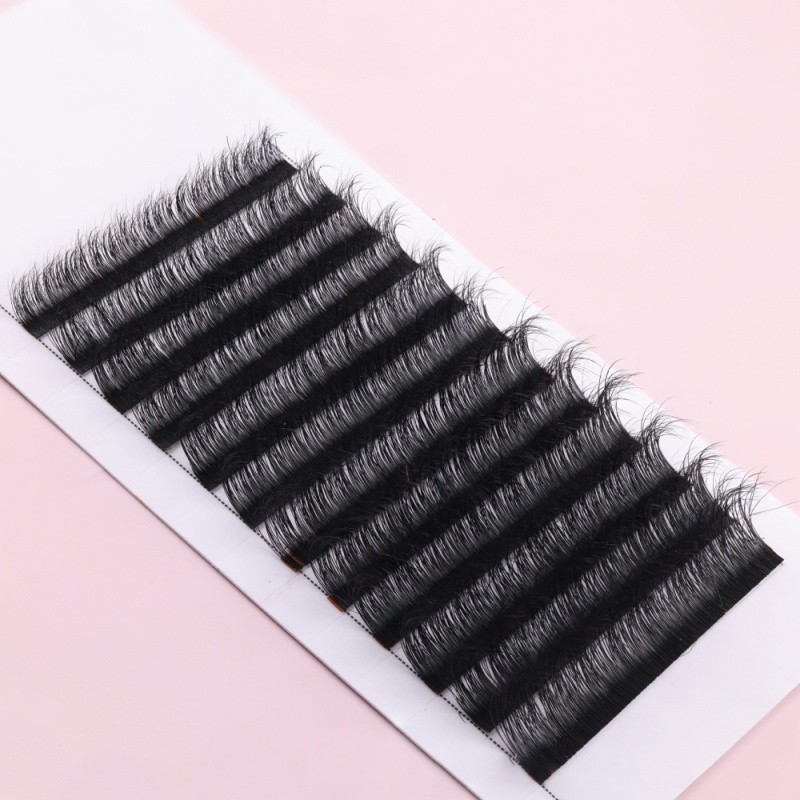Real Mink Fur Eyelash Supplier - Factory Price 100% Real Mink Fur Eyelash Extension Wholesale Eyelash Vendor Individual Cluster
