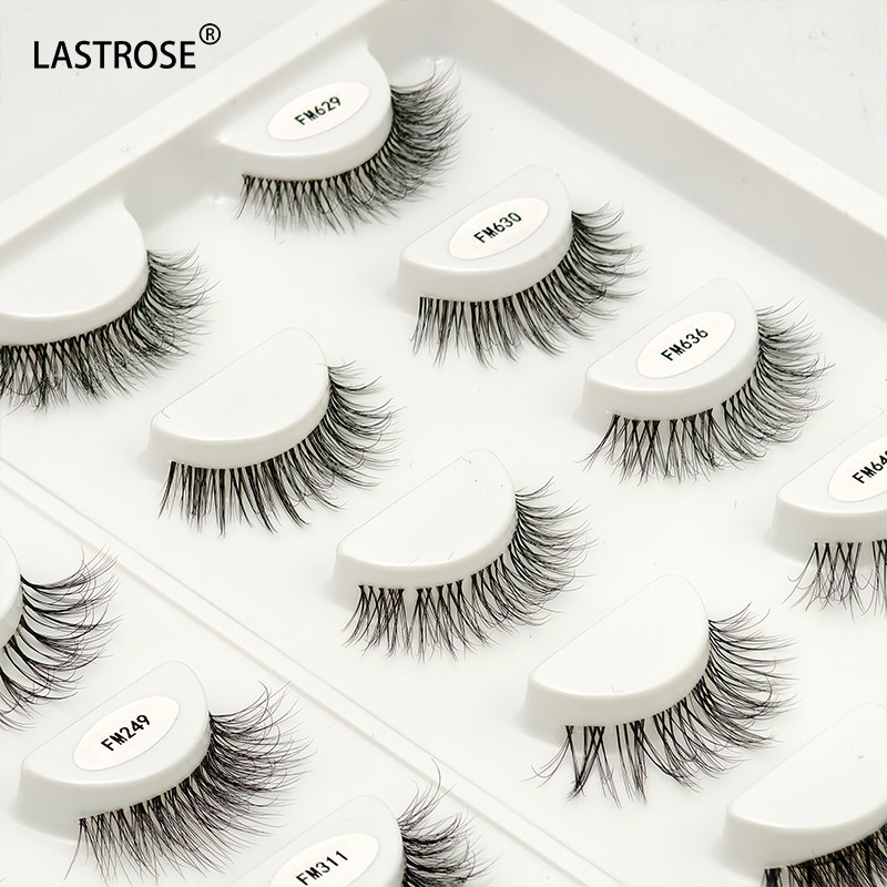 Eyelash Extensions Factory - Wholesale Fully Faux Mink Eyelashes Private Label Full Strip Lashes With Packaging Box