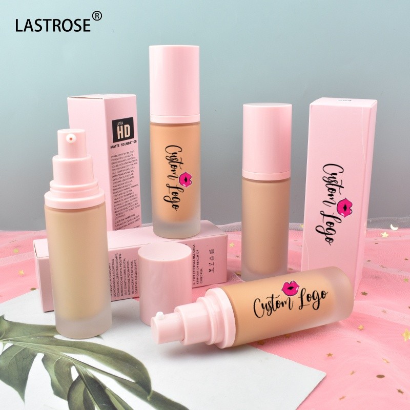 Liquid Foundation Factory - Wholesale Waterproof Full Cover Foundation Luxury Oil Free Makeup Private Label Liquid