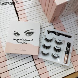 Magnetic Eyelashes Kit Factory - Private Label Natural Soft Synthetic Magnetic Lashes With Eyeliner Kit Magnetic Eyelashes