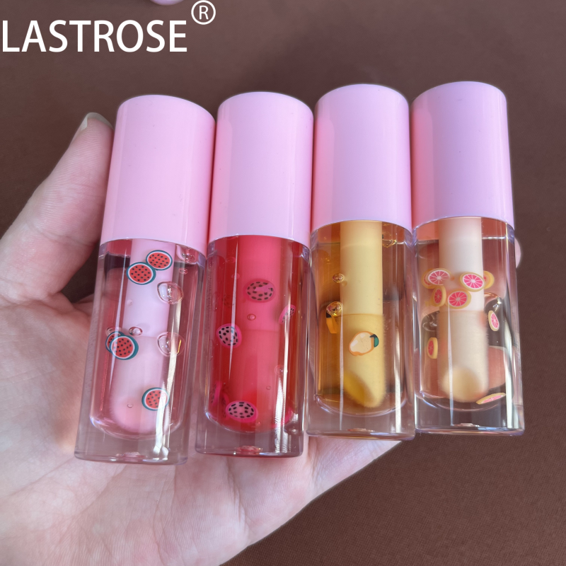 Lip Oil Supplier - Wholesale Liquid Lip Plumper Oil Private Label Big Brush Fruit Lip Oil