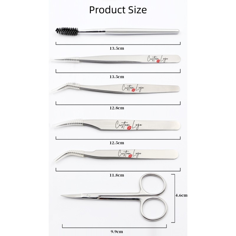 Professional Eyelash Grafting Tweezers Manufacturer - Wholesale Pink Professional Eyelash Grafting Tweezers DIY Eyelash Extension Suit