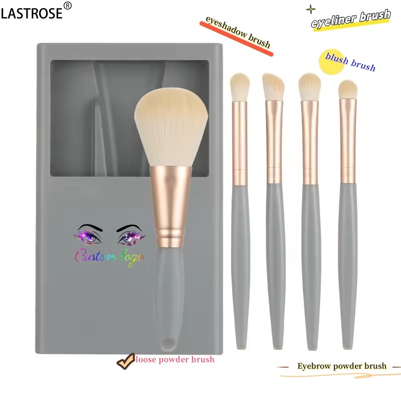 Travel Makeup Brush Set Factory - Mini Make up Brush Set Travel Size Makeup Brush Set With Mirror Portable Professional