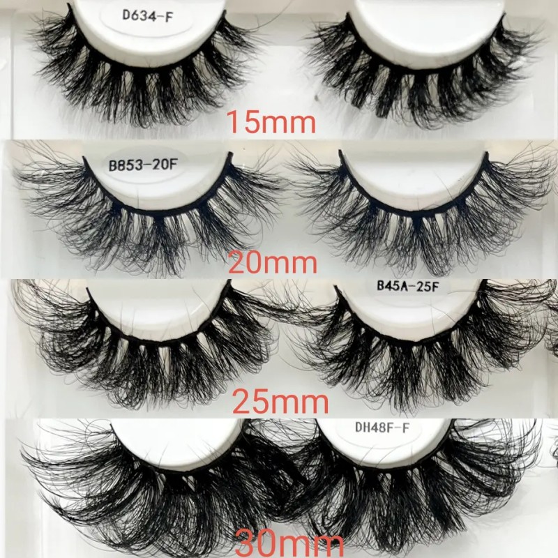 3D Faux Mink Eyelashes Supplier - 25mm Mink Eyelash Fluffy 20mm 3d Mink Lashes Wholesale 3d Faux Vegan Mink Eyelashes
