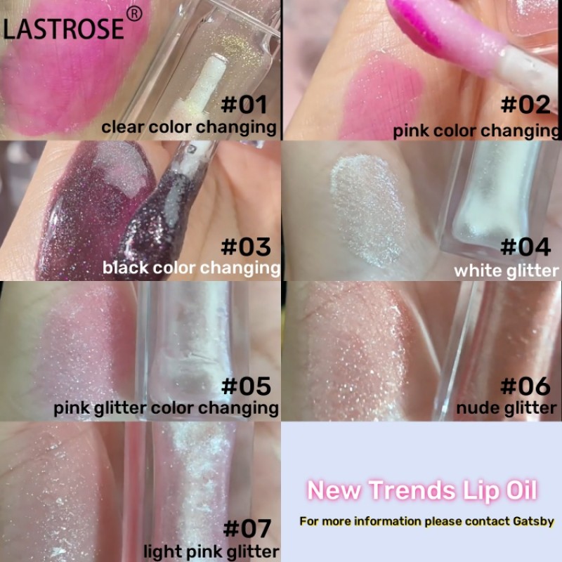 Lip Gloss Oil Supplier - Wholesale Glossy Shine Vegan Rhinestone Color Changing Lip Gloss Private Label Moisturizes Mirror