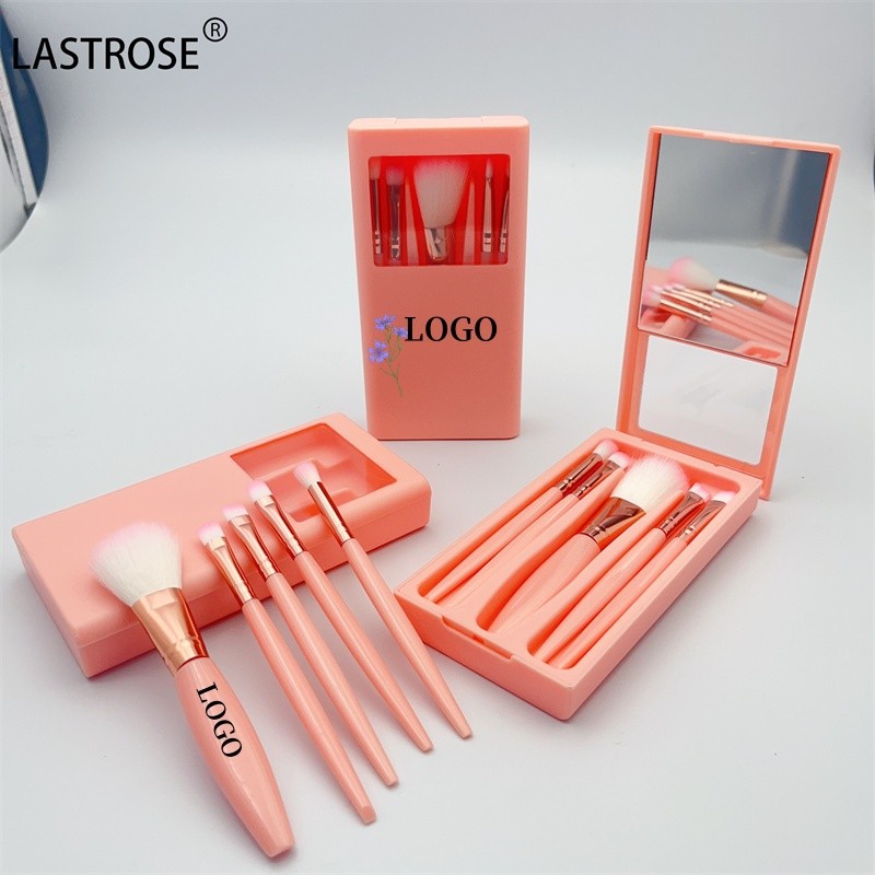 Travel Makeup Brush Set Factory - Mini Make up Brush Set Travel Size Makeup Brush Set With Mirror Portable Professional