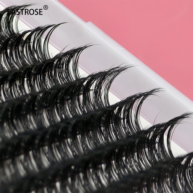 Individual Eyelash Clusters Factory - Wholesale Natural Black Individual Eyelash Clusters Diy Lash Extensions Private Label