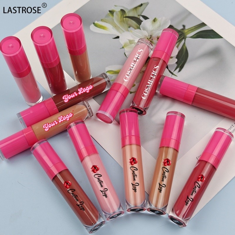 Lip Gloss Vendor Factory - Wholesale Low MOQ Lipgloss Vegan Lip Gloss Vendor Shimmer Nude Pink Glossy