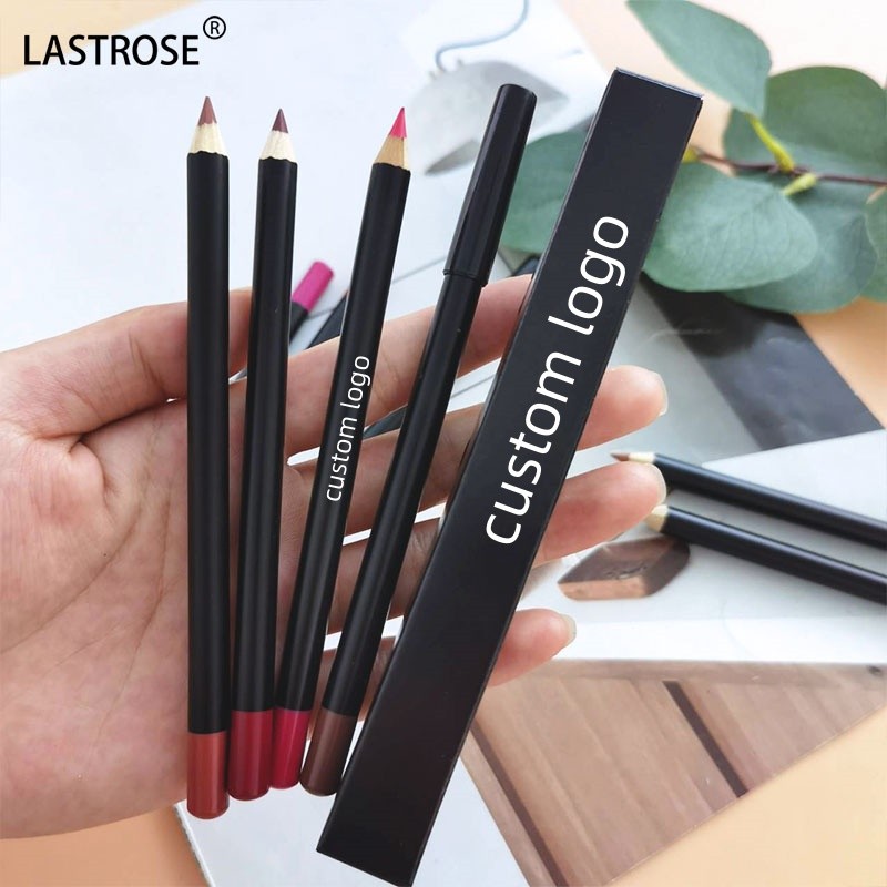 Lip Liner Pencil Manufacturer - Vegan Black Long Lasting Waterproof Brown Lip Liner Pencils Wholesale